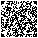 QR code with E B Maxi Storage contacts