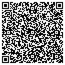 QR code with E-Z Self Storage contacts