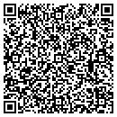 QR code with N F Storage contacts
