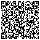 QR code with B & B Moving & Storage contacts