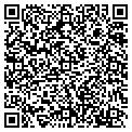 QR code with B & D Storage contacts