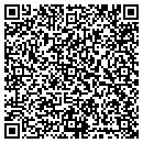 QR code with K & H Embroidery contacts