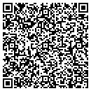 QR code with B K Storage contacts
