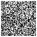 QR code with H B Trim Co contacts