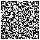 QR code with M G Storage contacts