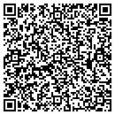QR code with K P Storage contacts