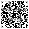 QR code with T C C S contacts