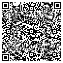 QR code with D & G Self Storage contacts