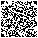QR code with E & E Storage contacts