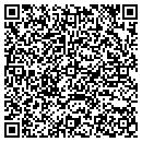 QR code with P & M Hardware CO contacts