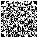 QR code with C & F Self Storage contacts