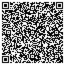 QR code with E & F Trailer CT contacts