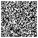 QR code with R And F Storage contacts