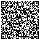 QR code with R & W Storage contacts