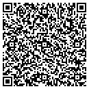 QR code with H & S Seamless Gutters contacts