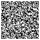 QR code with P & D Storage LLC contacts
