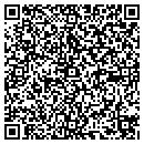 QR code with D & J Self Storage contacts