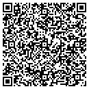 QR code with J & B Self Storage contacts