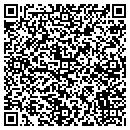 QR code with K K Self Storage contacts