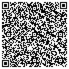 QR code with A One Pool & Spa Inc contacts