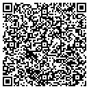 QR code with B & J Self Storage contacts