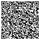 QR code with B & C Self Storage contacts