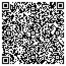 QR code with B J's Backhoe Service contacts