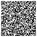 QR code with J B Salon & Spa contacts