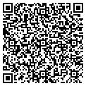QR code with C & R Excavating contacts
