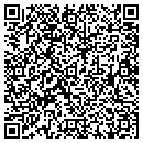 QR code with R & B Music contacts