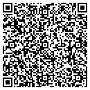 QR code with F & J Music contacts