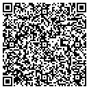 QR code with B & J Storage contacts