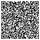 QR code with P T Pools Spas contacts