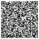 QR code with B & F Storage contacts