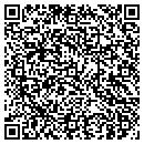 QR code with C & C Self Storage contacts