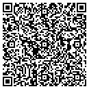 QR code with K&B Spas Inc contacts