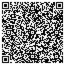 QR code with B 3 Salon & Spa contacts