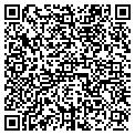 QR code with 1 & 3 Day Video contacts