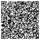 QR code with K K & R Storage contacts