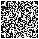 QR code with K B Optical contacts