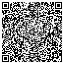 QR code with B & H Valet contacts