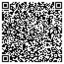 QR code with K C Storage contacts
