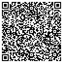 QR code with H And M Art And Framing contacts