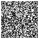 QR code with C & R Door contacts