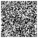 QR code with B & D Printing & Graphics contacts