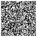 QR code with 2 Barbers contacts