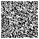 QR code with B & J Self Storage contacts