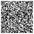 QR code with R & B Crafts contacts