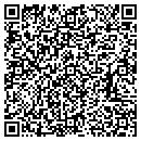 QR code with M R Storage contacts