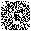 QR code with M D Optical contacts